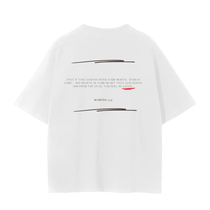 "Jesus Saves" Seamless Oversize T